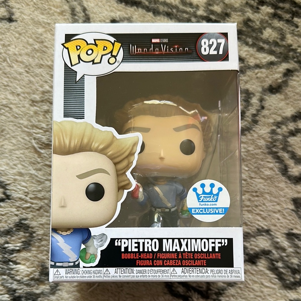 Marvel Wandavision Funko Shop Exclusive “Pietro Maximoff” Pop